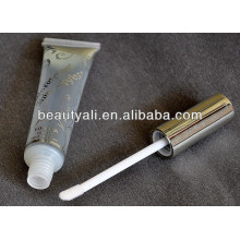 Tubo transparente del empaquetado Tubo del lustre del labio con el estampado caliente